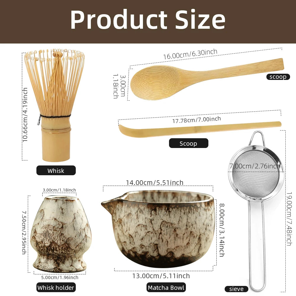 Sip Society 7-Piece Matcha Ceremony Set | Eco Tea Kit