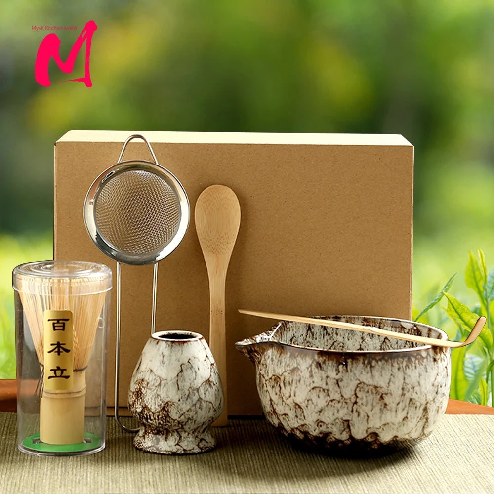 Sip Society 7-Piece Matcha Ceremony Set | Eco Tea Kit